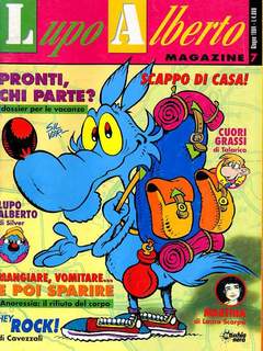 LUPO ALBERTO MAGAZINE 7-MACCHIA NERA- nuvolosofumetti.