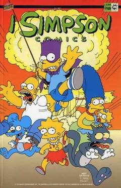 SIMPSON WHEN BONGO COLLIDE 2-MACCHIA NERA- nuvolosofumetti.