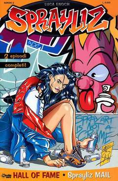 SPRAYLIZ NUOVA SERIE 2-MACCHIA NERA- nuvolosofumetti.