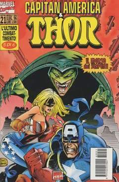 CAPITAN AMERICA & THOR 21-Panini Comics- nuvolosofumetti.
