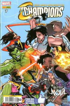 Champions 7-PANINI COMICS- nuvolosofumetti.