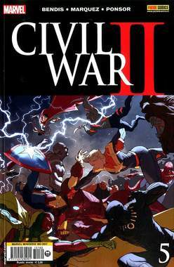 CIVIL WAR II 5-Panini Comics- nuvolosofumetti.