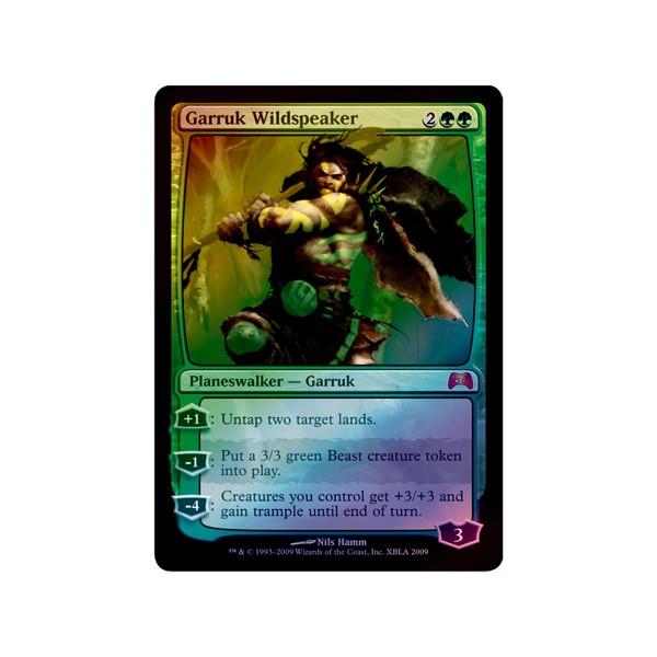 GARRUK LINGUA SELVAGGIA FOIL MAGIC PROMO E VARIE-Wizard of the Coast- nuvolosofumetti.