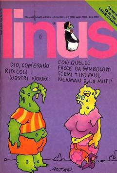 LINUS '86 7-MILANO LIBRI- nuvolosofumetti.