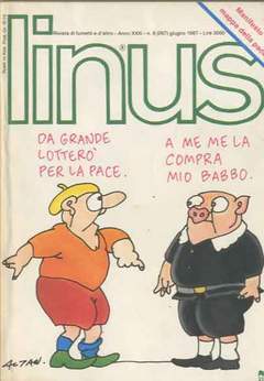 LINUS '87 6-MILANO LIBRI- nuvolosofumetti.