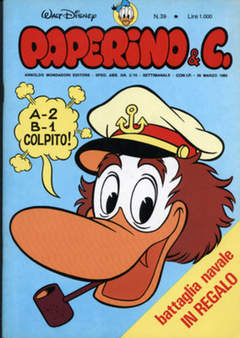 PAPERINO & C. 39-WALT DISNEY ITA- nuvolosofumetti.