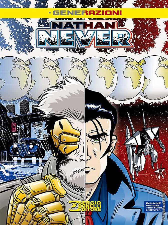 Nathan Never Generazioni 1 Variant Comicon 2018-SERGIO BONELLI EDITORE- nuvolosofumetti.
