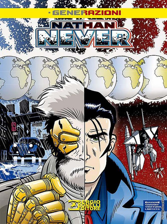 Nathan Never Generazioni 1 Variant Comicon 2018-SERGIO BONELLI EDITORE- nuvolosofumetti.
