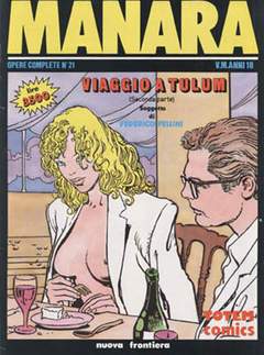 MANARA OPERE COMPLETE 21-NUOVA FRONTIERA- nuvolosofumetti.