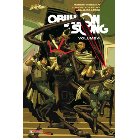 OBLIVION SONG edizione cartonata 4, SALDAPRESS, nuvolosofumetti,