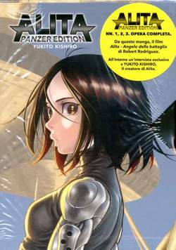 COFANETTO ALITA PANZER EDITION-PANINI COMICS- nuvolosofumetti.