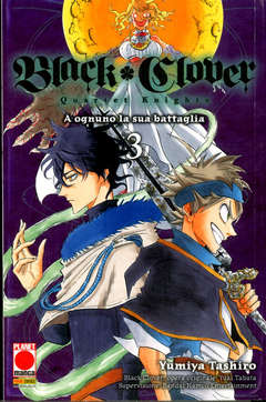 Black Clover quartet knights 3, PANINI COMICS, nuvolosofumetti,