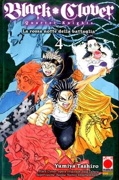 Black Clover quartet knights 4, PANINI COMICS, nuvolosofumetti,