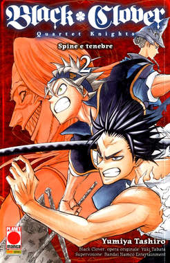 Black Clover quartet knights 2, PANINI COMICS, nuvolosofumetti,