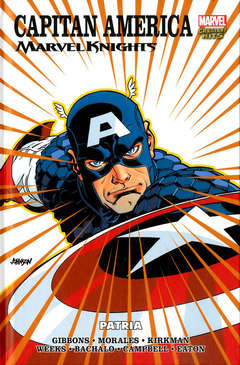 CAPITAN AMERICA MARVEL KNIGHTS PATRIA 7, PANINI COMICS, nuvolosofumetti,