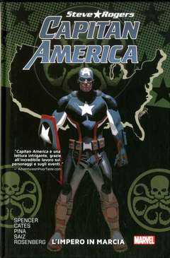 CAPITAN AMERICA STEVE ROGERS VOLUME 2 L`IMPERO IN MARCIA-PANINI COMICS- nuvolosofumetti.
