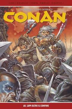 CONAN 28 LUPI OLTRE IL CONFINE 28-PANINI COMICS- nuvolosofumetti.
