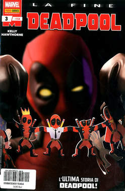 Deadpool serie 154, PANINI COMICS, nuvolosofumetti,