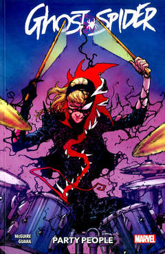 GHOST-SPIDER VOLUME 2 party people 2, PANINI COMICS, nuvolosofumetti,