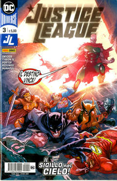 JUSTICE LEAGUE nuovo inizio 2020 3, PANINI COMICS, nuvolosofumetti,