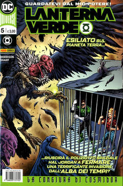 Lanterna verde nuova serie 2020 5, PANINI COMICS, nuvolosofumetti,