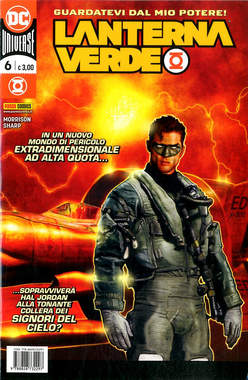 Lanterna verde nuova serie 2020 6, PANINI COMICS, nuvolosofumetti,