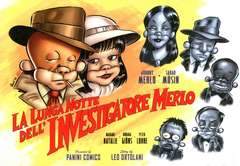 LA LUNGA NOTTE DELL'INVESTIGATORE MERLO -nuova edizione-Panini Comics- nuvolosofumetti.