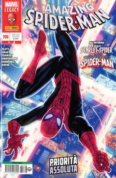 UOMO RAGNO-spider-man 703-PANINI COMICS- nuvolosofumetti.