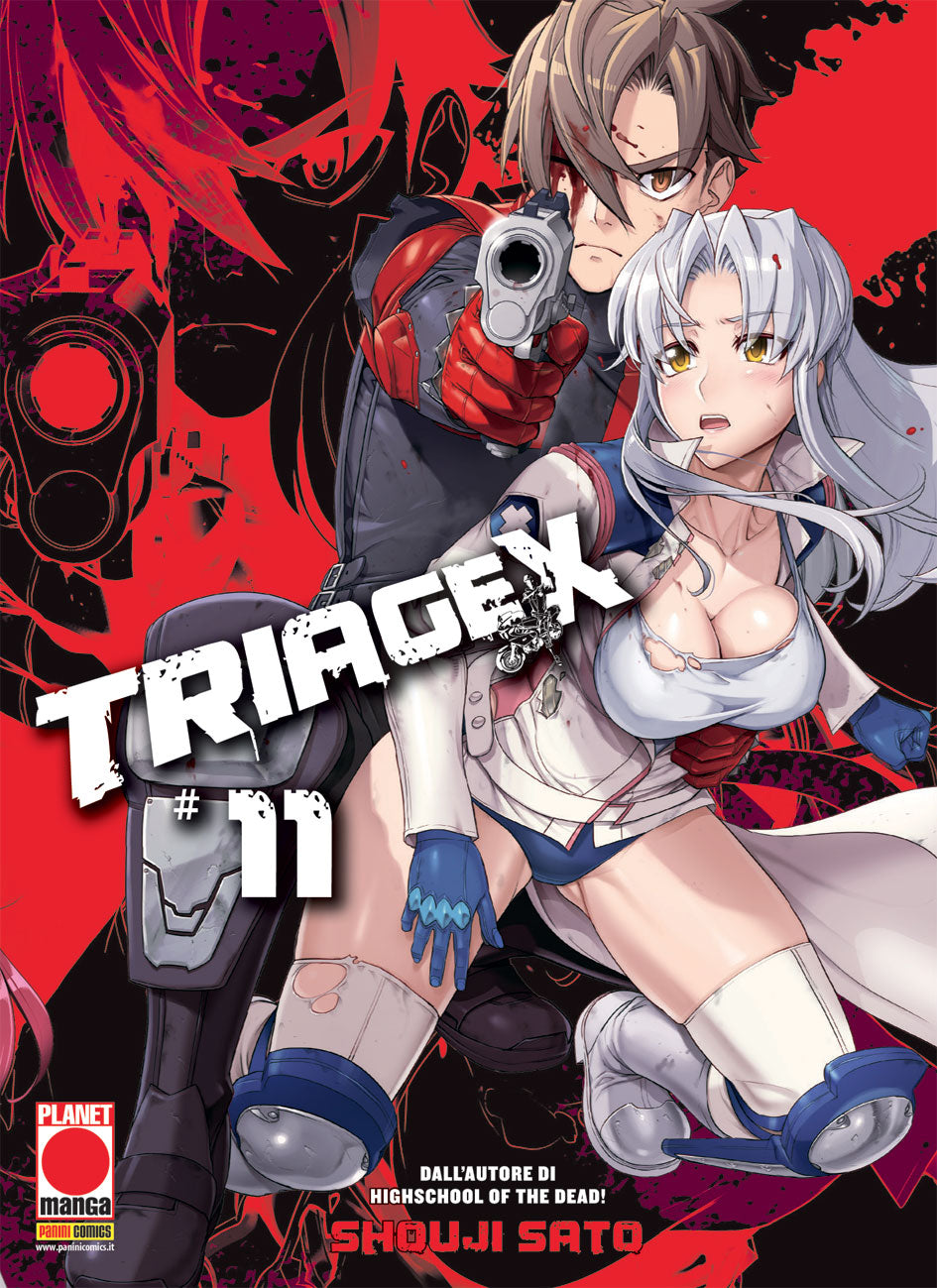 Triage X 11, PANINI COMICS, nuvolosofumetti,