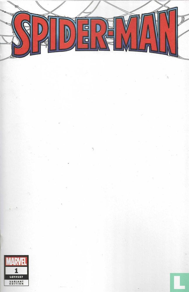 Spider-Man 1 2022 White cover