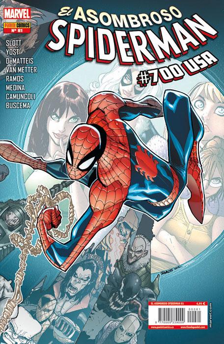 UOMO RAGNO-spider-man 700-Panini Comics- nuvolosofumetti.