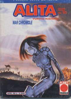 ALITA L'ANGELO DELLA BATTAGLIA 15-Panini Comics- nuvolosofumetti.
