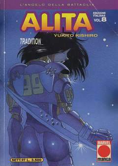 ALITA L'ANGELO DELLA BATTAGLIA 8-Panini Comics- nuvolosofumetti.
