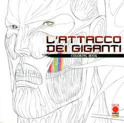L`ATTACCO DEI GIGANTI COLORING BOOK-PANINI COMICS- nuvolosofumetti.