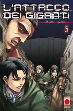 L'ATTACCO DEI GIGANTI 5-Panini Comics- nuvolosofumetti.