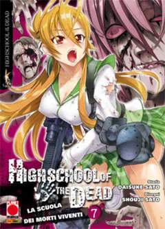 LA SCUOLA DEI MORTI VIVENTI - HIGHSCHOOL OF THE DEAD 7-Panini Comics- nuvolosofumetti.