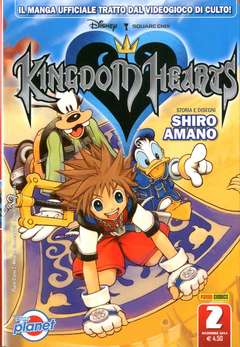 KINGDOM HEARTS ristampa 2-PANINI COMICS- nuvolosofumetti.