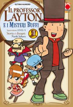 il professor Layton e i misteri buffi 4-Panini Comics- nuvolosofumetti.