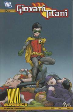 GIOVANI TITANI TP 5-PLANETA DE AGOSTINI- nuvolosofumetti.