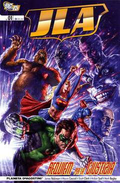 JLA nuova serie TP 1-PLANETA DE AGOSTINI- nuvolosofumetti.
