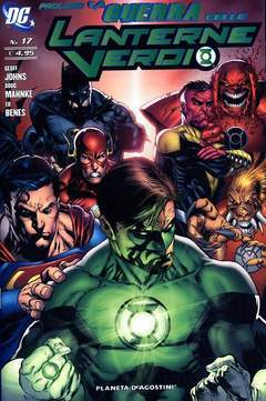 LANTERNA VERDE nuova serie 2009 17-PLANETA DE AGOSTINI- nuvolosofumetti.