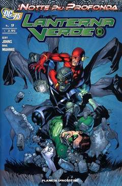 LANTERNA VERDE nuova serie 2009 9-PLANETA DE AGOSTINI- nuvolosofumetti.