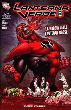 LANTERNA VERDE nuova serie 2009 4-PLANETA DE AGOSTINI- nuvolosofumetti.