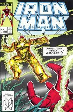 IRON MAN 4-Play Press- nuvolosofumetti.