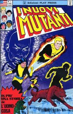 NUOVI MUTANTI 1-Play Press- nuvolosofumetti.