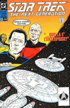 STAR TREK NEXT GENERATION 3-Play Press- nuvolosofumetti.