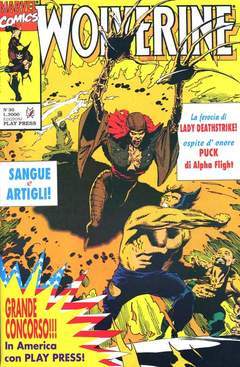 WOLVERINE 30-Play Press- nuvolosofumetti.