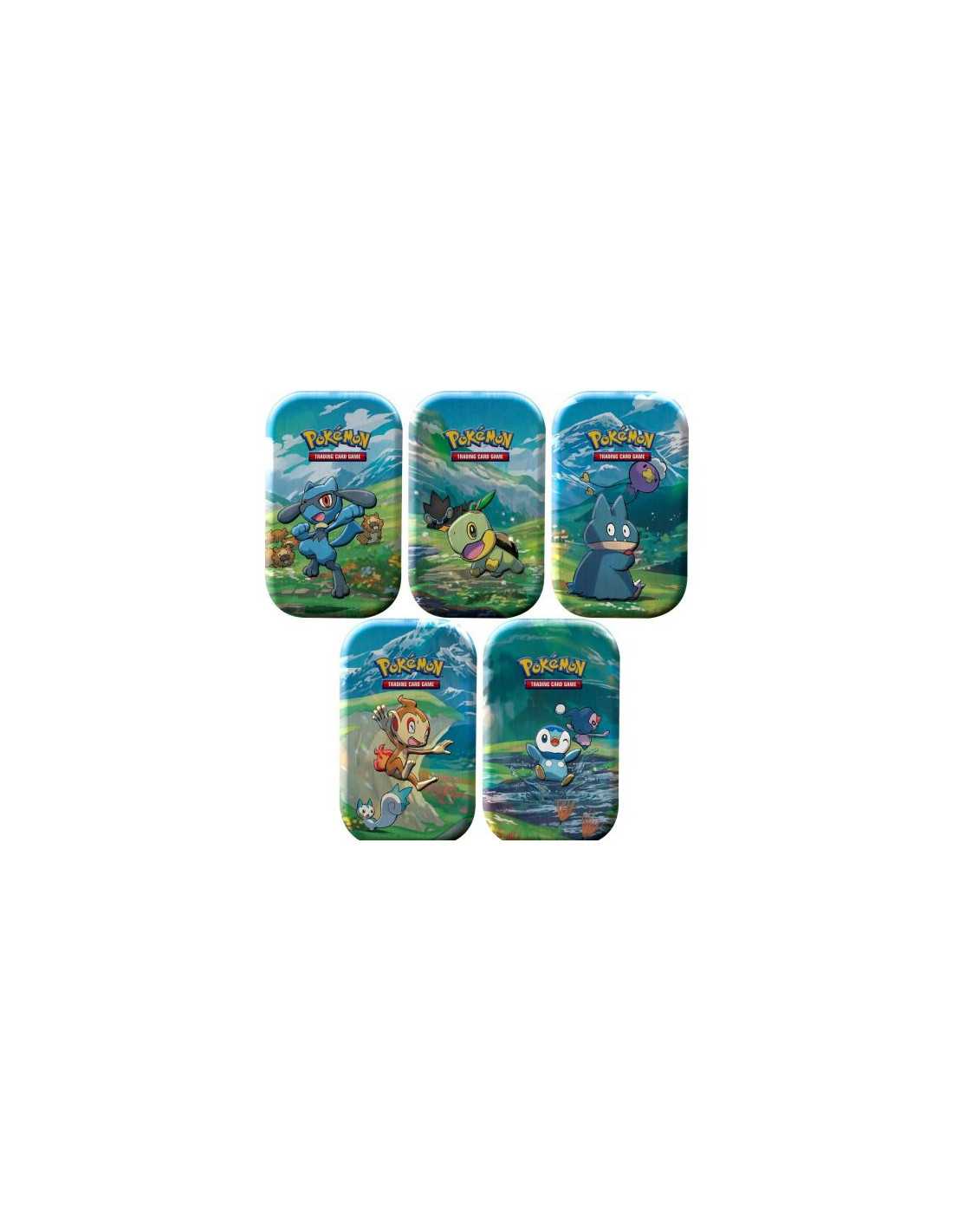 Pokemon mini tin da collezione Sinnoh Stars assortite