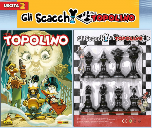 TOPOLINO 3488 + PEDONI NERI