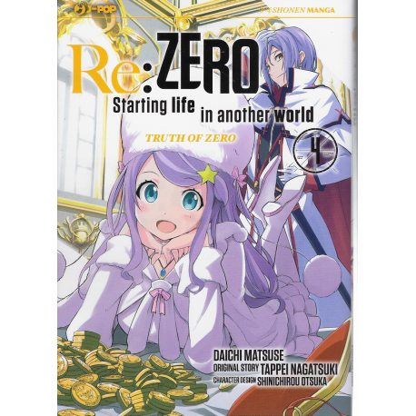 Re:zero Truth of zero 4-Jpop- nuvolosofumetti.